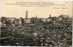 La Grande Guerre 1914-16 - Lalmont (Meuse) Vue interieure des ...