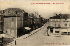 Ligny-en-Barrois (Meuse)  Rue de Bar-le-Duc à Ligny-en-Barrois