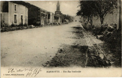 Marbotte - Une Rue bombardée