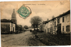Triaucourt (Meuse) - La Grand'Rue