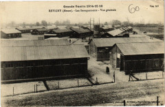 Grande Guerre 1914-15-16 Revigny (Meuse) -Les Baraquements -Vue...