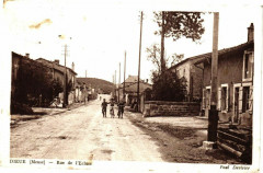 Dieue  (Meuse) - Rue de l'Ecluse