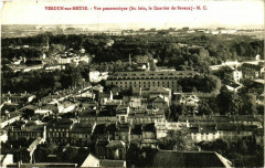 Verdun - sur-Meuse - Vue panoramique (Au loin, le Quartier de ... à Verdun