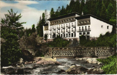 Gerardmer Station climatique Le Pont d'Amour au Saut des Cuves à Gérardmer