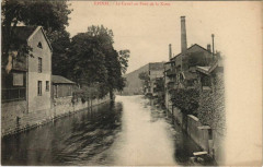 Epinal Le Canal au Pont de la Xatte à Épinal