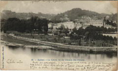 Epinal La Cours vu du Chemin des Princes à Épinal