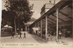 Contrexeville Le Parc et la Galerie à Contrexéville