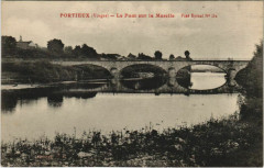 Plombieres - Le pont sur la moselle -
													88 Vosges
												