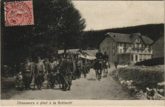 Chasseurs a pied a La Schlucht