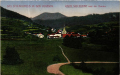 Das Schlachtfeld in den Vogesen