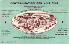 Centralisation des Vins Fins.