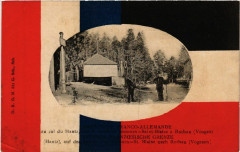 Deutsch-franco - Allemande au col du Hantz rue du Genones-Saint-... -
													88 Vosges
												