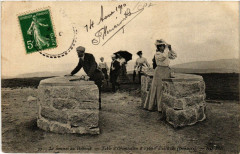 Le sommet du Hohneck Table d'Orientation 1366 m d'alt. (Frontiere