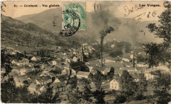Cornimont - Vue générale - Les Vosges à Cornimont