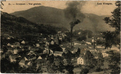 Cornimont - Vue générale - Les Vosges à Cornimont
