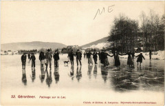Gerardmer - Patinage sur le Lac à Gérardmer