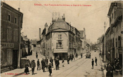 Epinal - Rue Francois-de-Neufchateau et Rue de la Faiencerie à Épinal