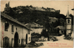 Vallée de Celles - Pierre-Percée - Eglise et Chateau -
													88 Vosges
												