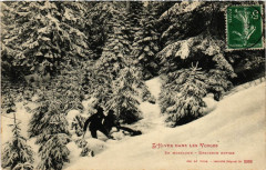 L'Hiver dans les Vosges - En Montagne - Descente Rapide