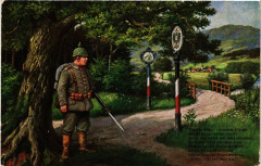 Dolferfrieg 1914-15 - Deutsche Grenswacht