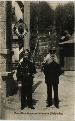 Frontiere franco-allemande (Schlucht)