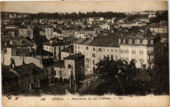Ll. 166 Epinal Panorama vu du Chateau à Épinal