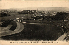 D.D. Neufchateu vue générale et Valléee du Mouzon