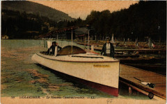Gerardmer Le Nouveau Canot-automobile à Gérardmer