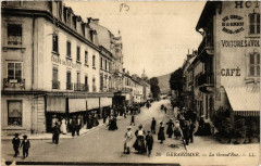 Gerardmer Le Grand'rue à Gérardmer
