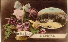 Un Bonjour d'Epinal Le Cours -
													88 Vosges
												
