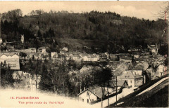Plombieres Vue prise route du Val-d'Ajol -
													88 Vosges
												