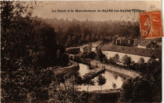Le Canal a la Manufacture de Bains-les-Bains