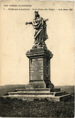 Illustrees Chateau-Lambert Notre Dame des Neiges