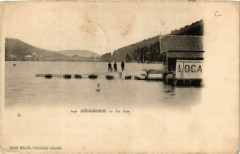 Gerardmer le lac à Gérardmer