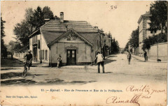 Epinal Rue de Provence et rue de la Prefecture à Épinal