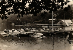 Gerardmer - Pedalos sur le Lac à Gérardmer