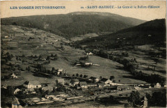 Saint-Maurice - La Gare et le Ballon d'Alsace -
													88 Vosges
												