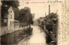 Epinal - Le Canal au Pont à Épinal