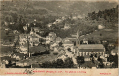 Cornimont - Vue générale et le Faing à Cornimont