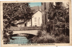 La Petite-Raon - Le Pont du Rabodeau à La Petite-Raon