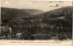 Le Tholy - Vallée de Cleurie - vue prise de la Terrasse . au Tholy