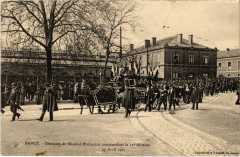 Militaire Nancy - Obséques du Général Houdaille à Nancy