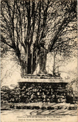 Sion - Autel et Statue du Sacré-Couer - sur l'Esplanade