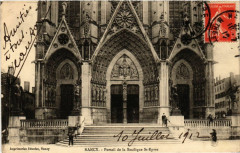 Nancy - Portail de la Basilique Saint-Epvre à Nancy