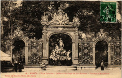 Nancy - Place Stanislas - Grille en fer forgé de Jean Lamour à Nancy