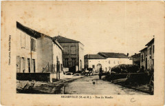 Migneville - Rue du Moulin à Mignéville