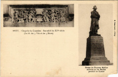 Briey - Chapelle du Cimetiere - Statue du Docteur Maillot
