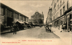Nancy - Eglise Saint-Sebastien - Place du Marché à Nancy