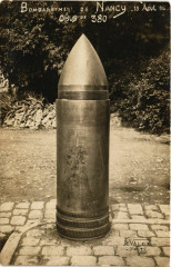 Nancy - Bombardement de Nancy - 1916 -
																					54100 Nancy
																			