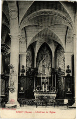 Sorcy-L'Intérieur de l'Eglise -
													54 Meurthe et Moselle
												